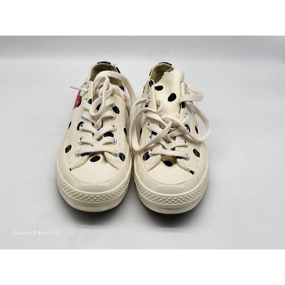 Converse All Star 70 Low Sneakers M 5 W 7 Comme De‎ Garcons Polka Dot Heart - Picture 2 of 9